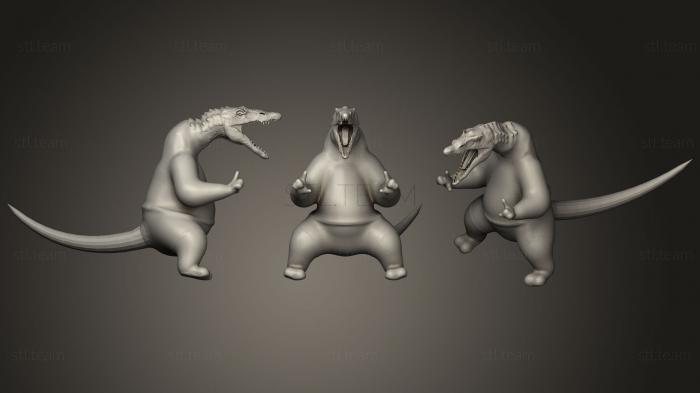 Статуэтки животных Конгфу Спинозавр